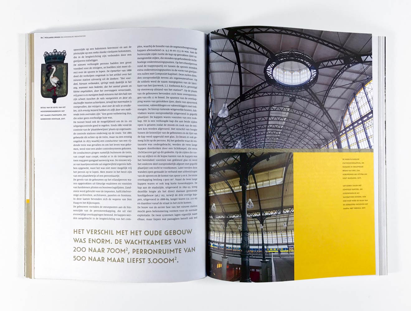 Hollands Spoor spread binnenwerk